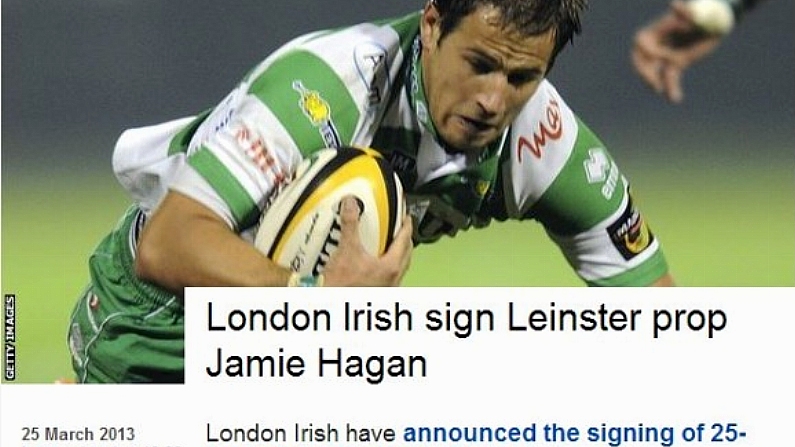 Jamie Hagan Is Looking A Lot Like A South African Born Italian International On BBC Website