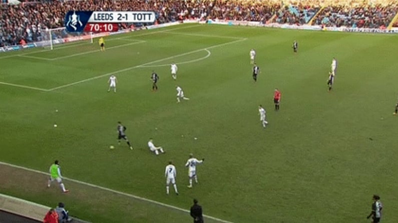 Sublime Bit Of Gareth Bale Skill Against Leeds.