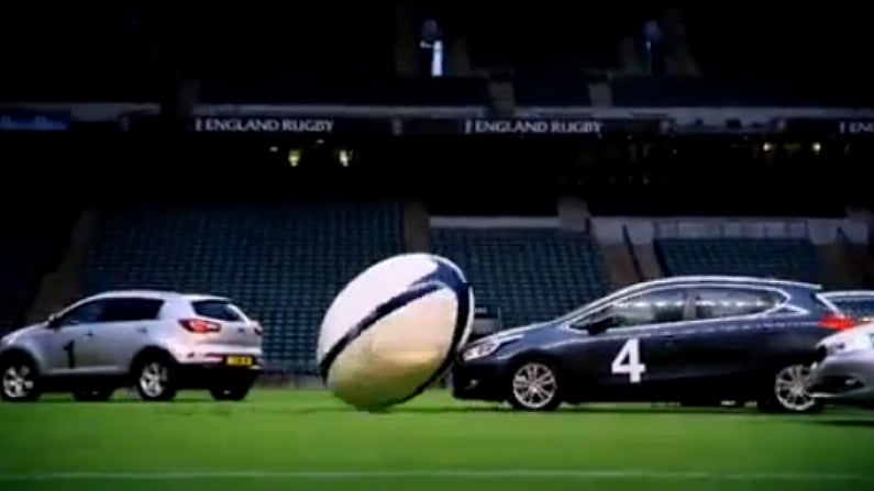 Top Gear Played Car Rugby At Twickenham.