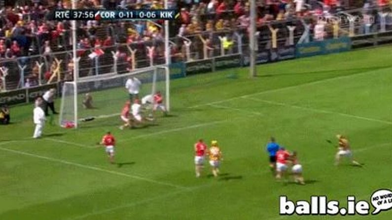 GIF: Brilliant Anthony Nash Double Save From Kilkenny Penalty