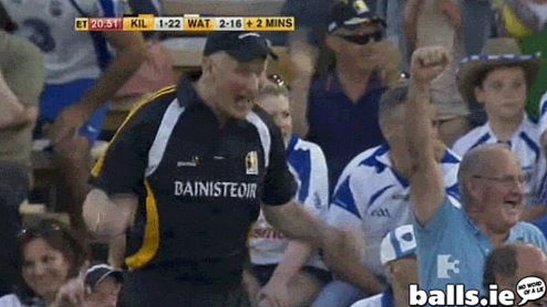 GIF: Brian Cody Does A Dance