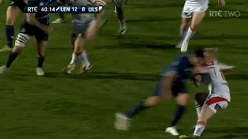 Massive Isa Nacewa Hit Against Ulster (GIF)