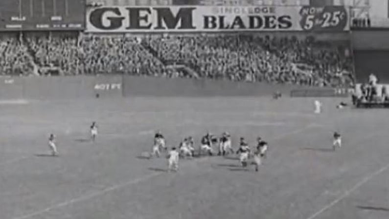 Vintage GAA Porn: Kerry Vs Galway At Yankee Stadium In 1939