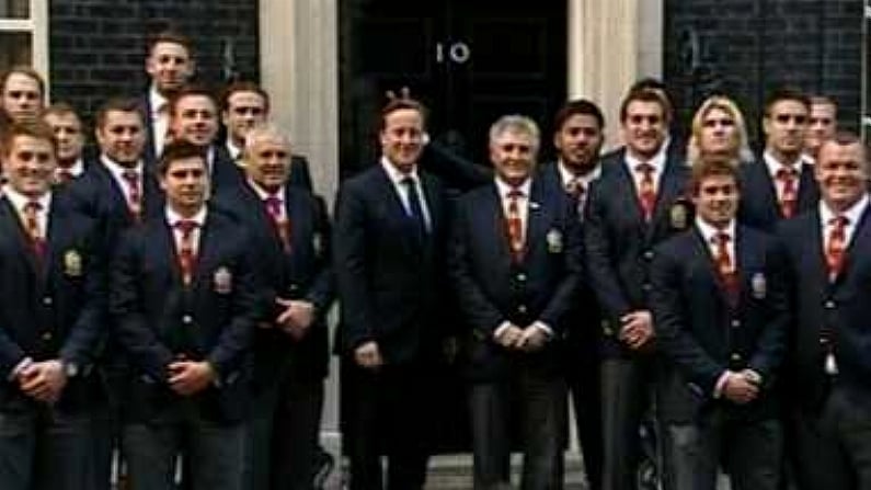 Manu Tuilagi Apologises For Giving David Cameron 'Bunny Ears'