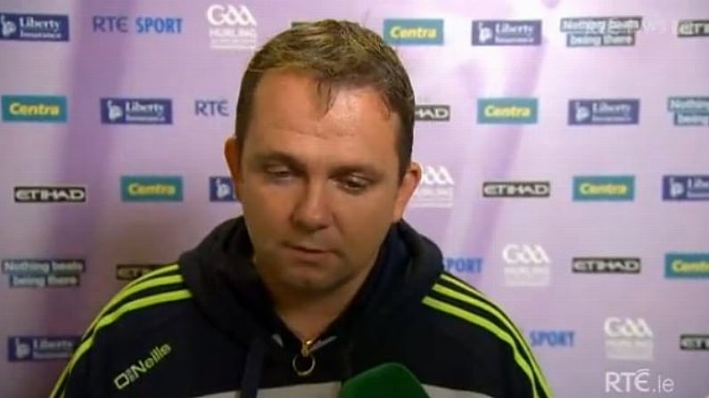 Video: Davy Fitz Had His Game Face On For This Pre-Match Interview