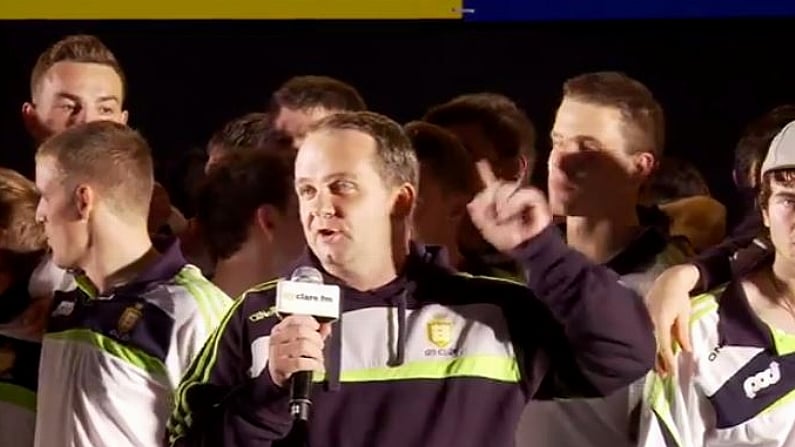 "Let The Recession Go To Hell" Davy Fitz's Homecoming Speech