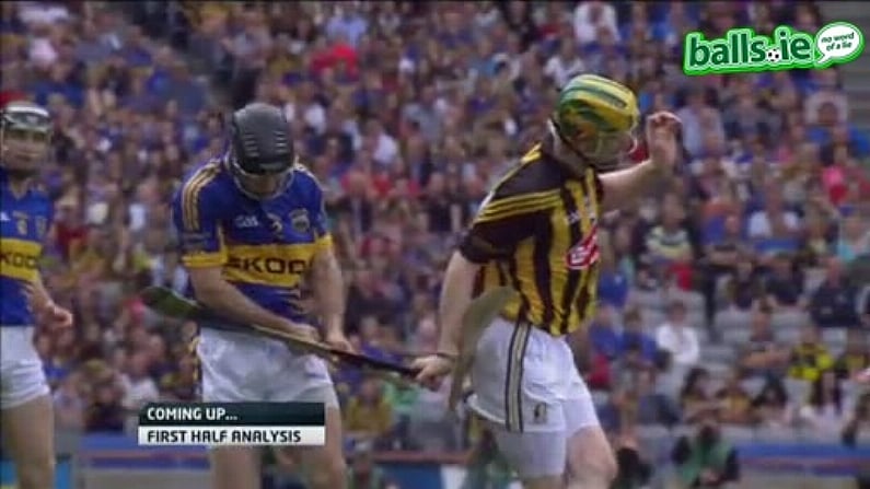 GIF: Slow motion breaking hurleys.