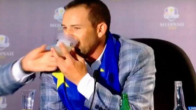 Sergio Garcia: Golfer, Ryder Cup Winner and Bartender.