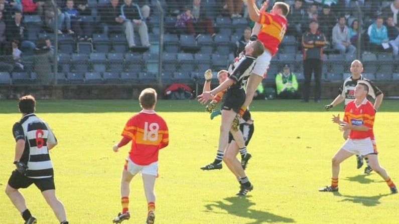 Ciaran Sheehan flies high in another GAA photo of the year contender.