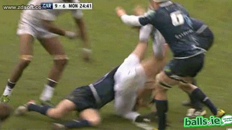 This Red Card For Cardiff's Lloyd Williams Against Montpellier Seemed A Bit Harsh.