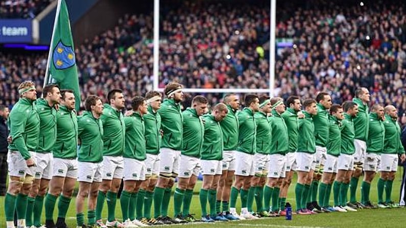 The Ireland Team To Play Italy On Saturday Has Been Named