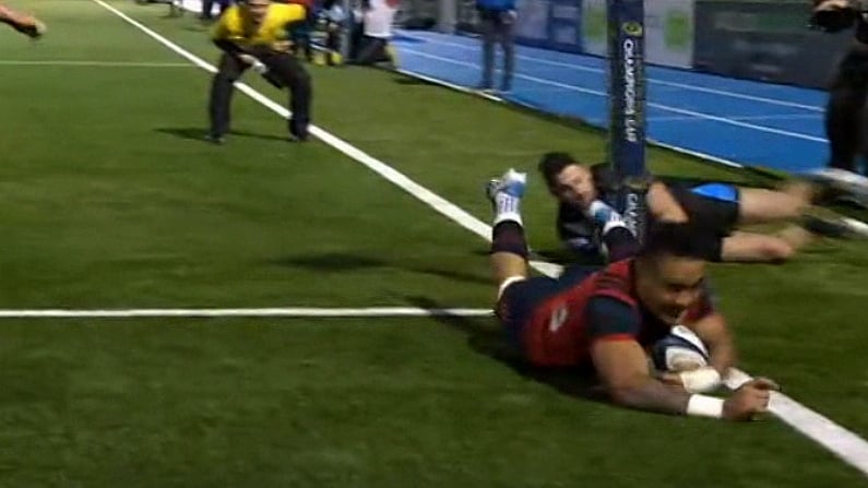 Watch: Francis Saili Wins It For Munster After Sublime Switch From Keith Earls