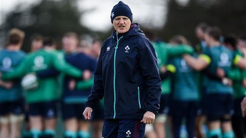 Joe Schmidt Names Ireland Team To Play France On Saturday