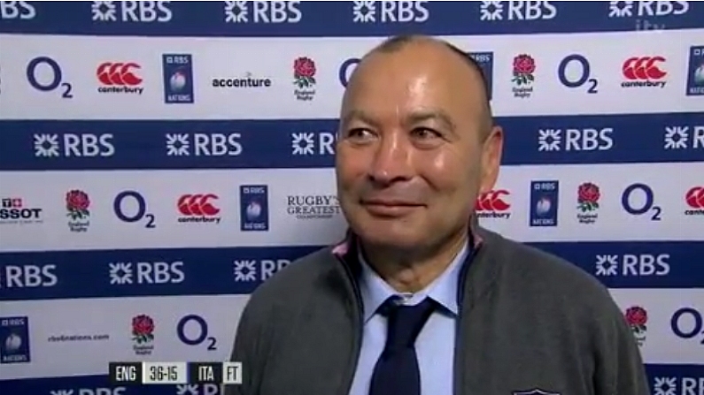 Eddie Jones' Classless Response To Conor O Shea's Tactics At Twickenham