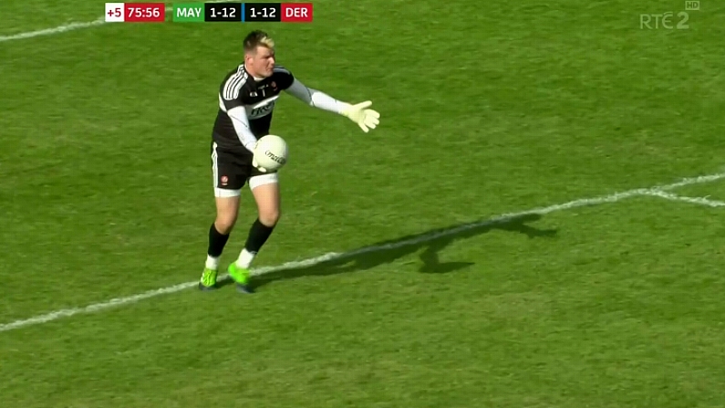 Watch: Derry's Batshit 'Keeper In Mad Performance Against Mayo