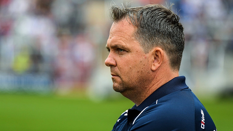 23 July 2017; Wexford manager Davy Fitzgerald before the GAA Hurling All-Ireland Senior Championship Quarter-Final match between Wexford and Waterford at Pairc Ui Chaoimh in Cork. Photo by Ray McManus/Sportsfile