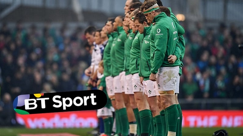 IRFU Quick To Correct Major BT Sport Error About Irish Rugby