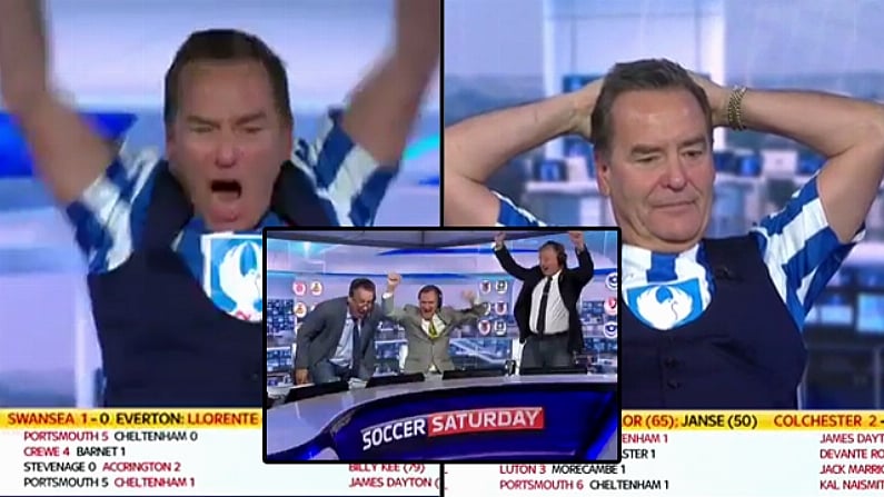 Remembering Jeff Stelling's Elation & Heartbreak On Air As Hartlepool Were Relegated