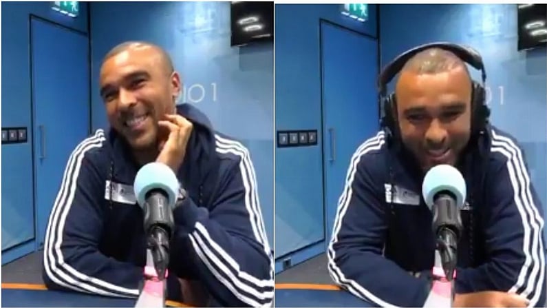 Watch: Ray D'Arcy Forces Simon Zebo To Rap Live On Radio One