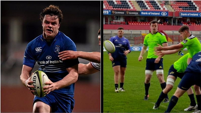 Odd Situation As Leinster Starlet Lines Out For Munster