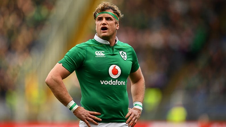 Jamie Heaslip's Mysterious Injury Was Far More Serious Than Initially Thought