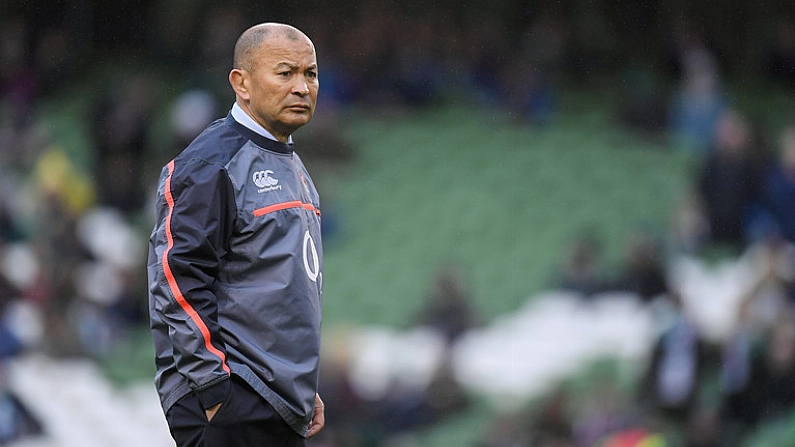 18 March 2017; England head coach Eddie Jones prior to the RBS Six Nations Rugby Championship match between Ireland and England at the Aviva Stadium in Lansdowne Road, Dublin. Photo by Brendan Moran/Sportsfile