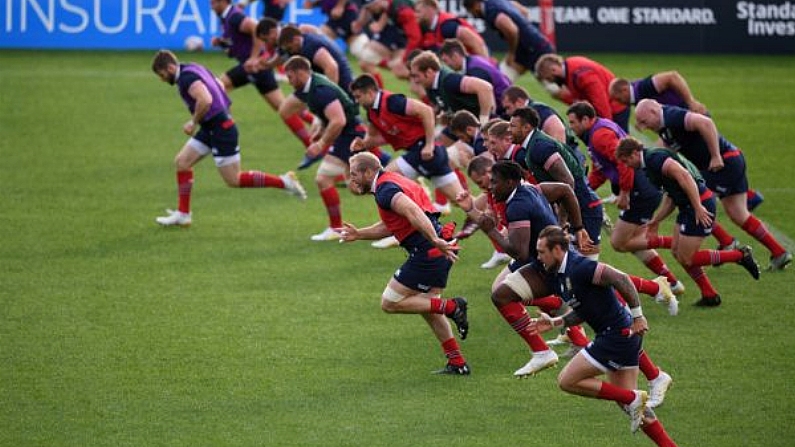 5 June 2017; James Haskell of the British and Irish Lions during a training session at the QBE Stadium in Auckland, New Zealand. Photo by Stephen McCarthy/Sportsfile