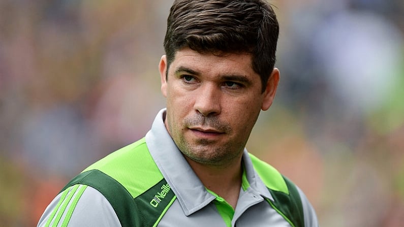 28 August 2016; Kerry manager Eamonn Fitzmaurice during the GAA Football All-Ireland Senior Championship Semi-Final game between Dublin and Kerry at Croke Park in Dublin. Photo by Brendan Moran/Sportsfile