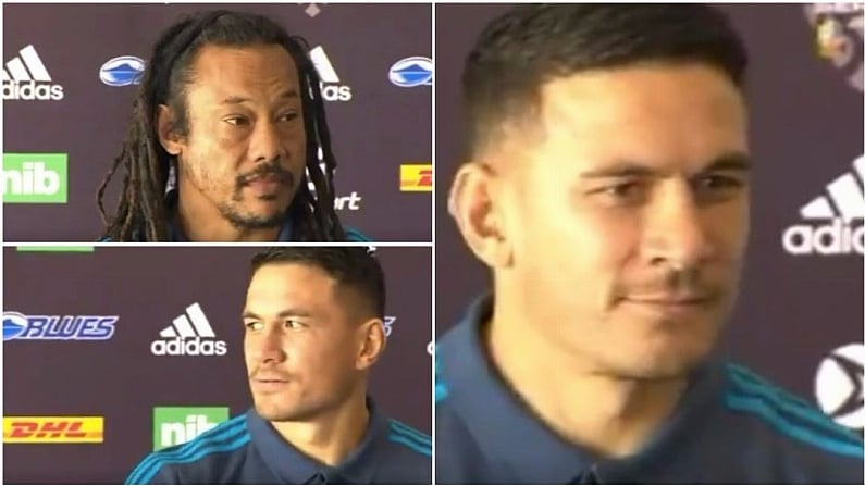 Watch: Sonny Bill Williams Interjects As Tana Umaga Is Grilled About BOD Spear Tackle