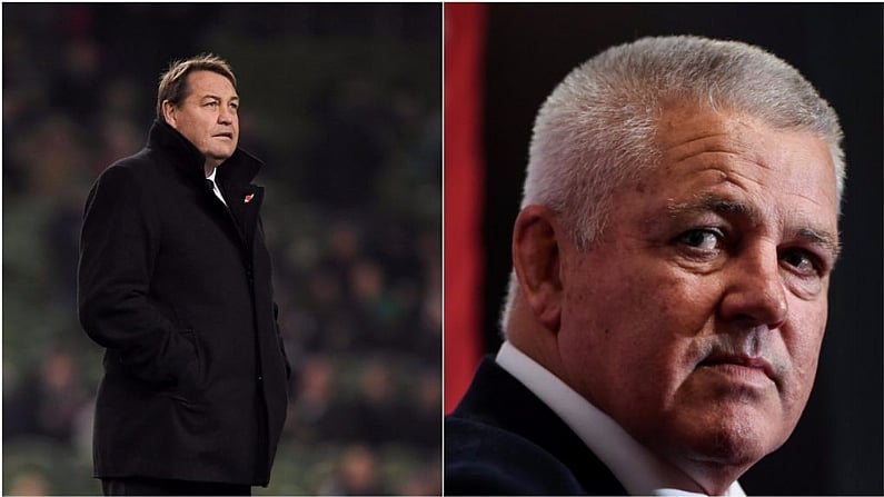 Steve Hansen Takes A Dig At Warren Gatland As Lions Tour Goes Up A Notch