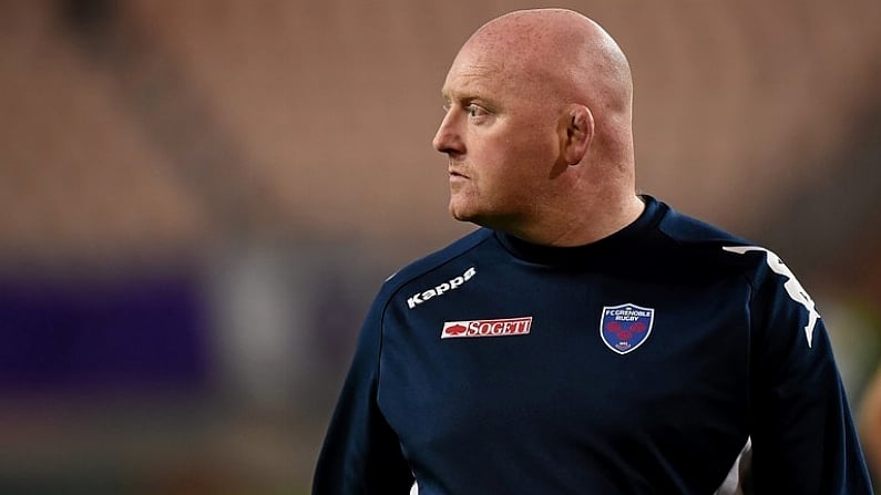 9 April 2016; Grenoble head coach Bernard Jackman. European Rugby Challenge Cup, Quarter-Final, Grenoble v Connacht. Stade des Alpes, Grenoble, France. Picture credit: Stephen McCarthy / SPORTSFILE