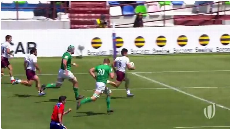 Watch: Teenage Georgian Sensation Scores Scorching Try Against Ireland