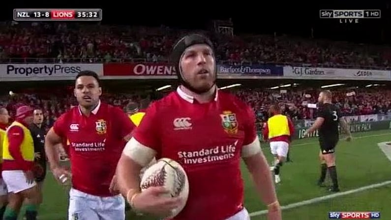 Watch: Sean O'Brien Finishes Off One Of The All-Time Great Lions Tries