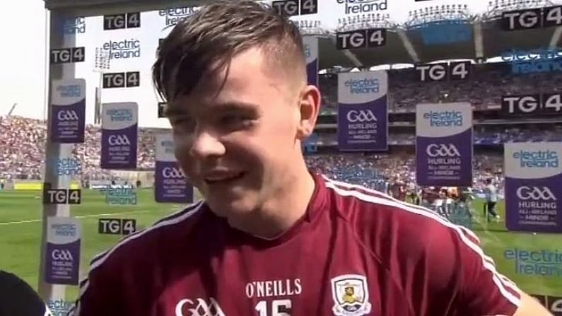 Watch: Jack Canning's All-Ireland Minor Final Man Of The Match Interview