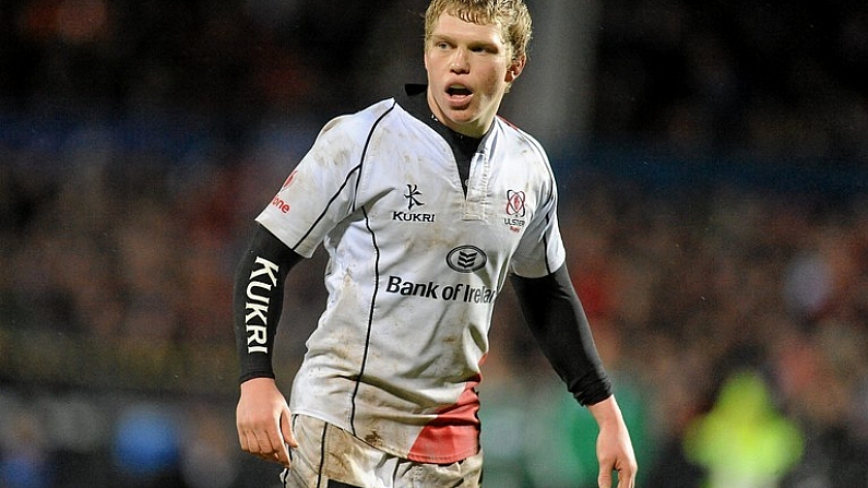 15 January 2011; Nevin Spence, Ulster. Heineken Cup, Pool 4, Round 5, Ulster v Biarritz Olympique, Ravenhill Park, Belfast, Co. Antrim. Picture credit: Oliver McVeigh / SPORTSFILE