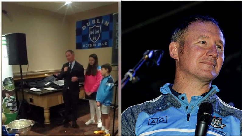 Watch: Jim Gavin Shows Different Side In Fantastic 2017 Speech At His GAA Club