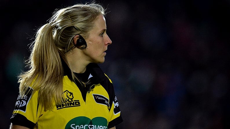 Irish Referee Joy Neville Will Make Some Rugby History Next Month