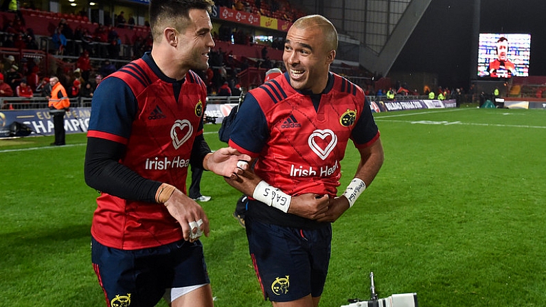 Conor Murray: Simon Zebo Did Not Think He Was Going To Be In The Ireland Squad