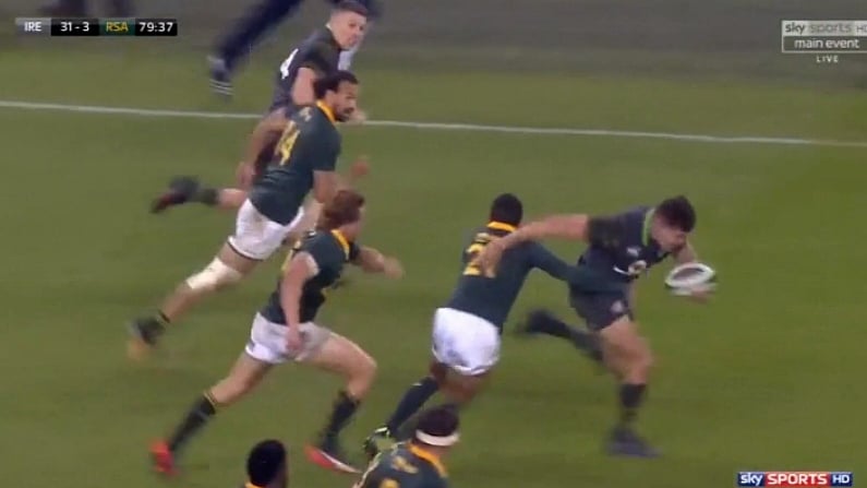 Watch: The Incredible 4th Ireland Try That Was Started And Finished By Jacob Stockdale