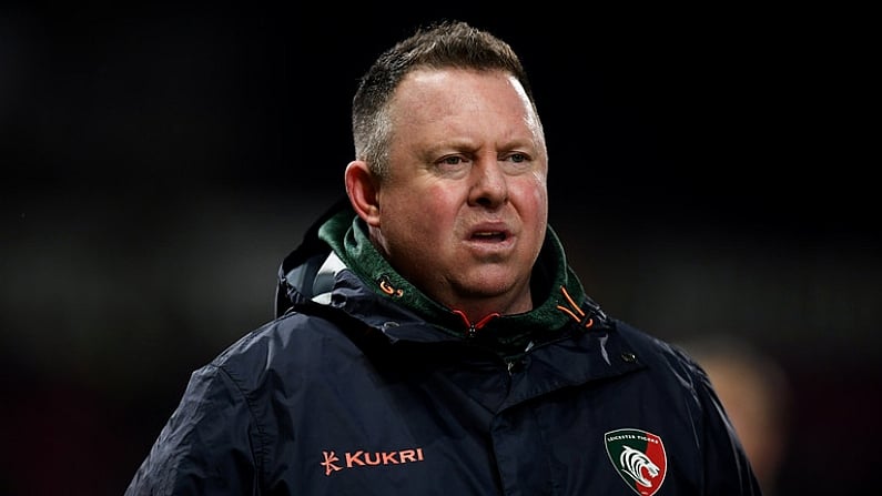 9 December 2017; Leicester Tigers head coach Matt OConnor prior to the European Rugby Champions Cup Pool 4 Round 3 match between Munster and Leicester Tigers at Thomond Park in Limerick. Photo by Stephen McCarthy/Sportsfile