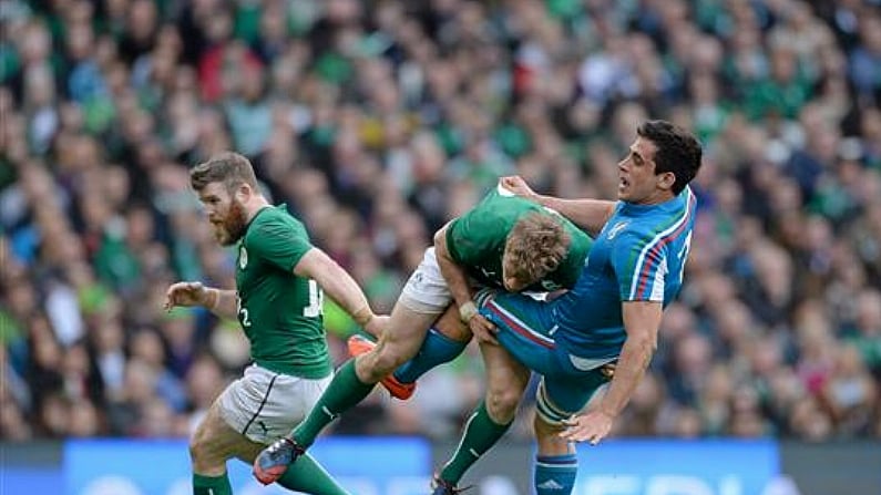 GIF: That Massive Andrew Trimble Tackle