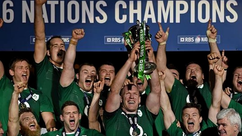 Pictures: Take A Step Inside The Victorious Irish Dressing Room