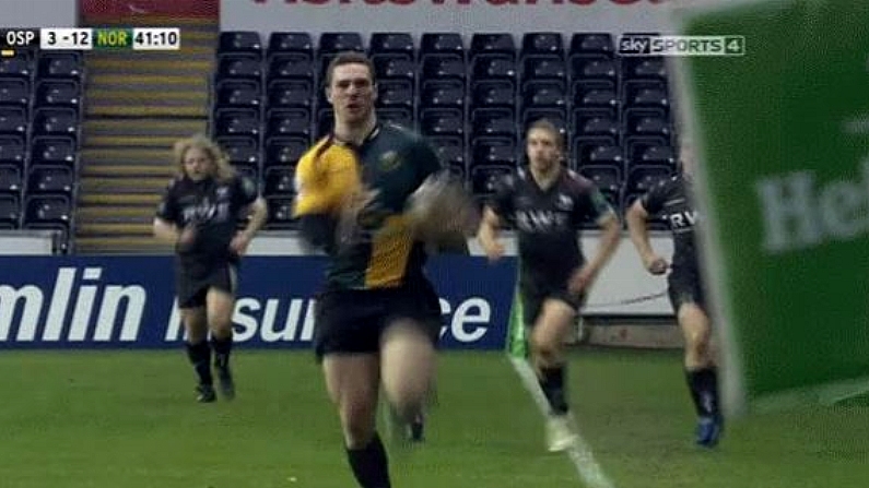 GIF: You Can't Stop George North, You Can Only Hope To Contain Him