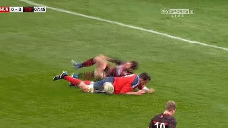 GIF: Munster Score Straight From Restart Against Edinburgh