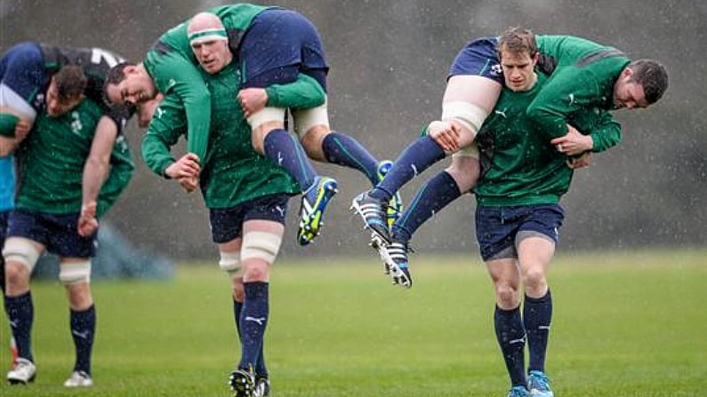 He Ain't Heavy, He's My Toner - 7 Pictures From Ireland Training