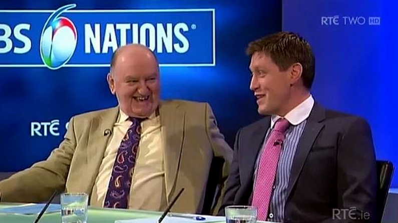 Video: Ronan O&#039;Gara Burns George Hook