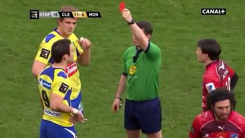 Morgan Parra Got Sent Off For A 'Headbutt' At The Weekend