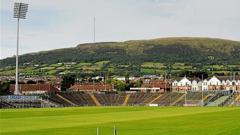 Either This Is Photoshopped Or Casement Park Has A Remarkable Silage Yield