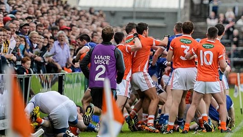 Pictures: Mass Fight Breaks Out During Cavan And Armagh Parade