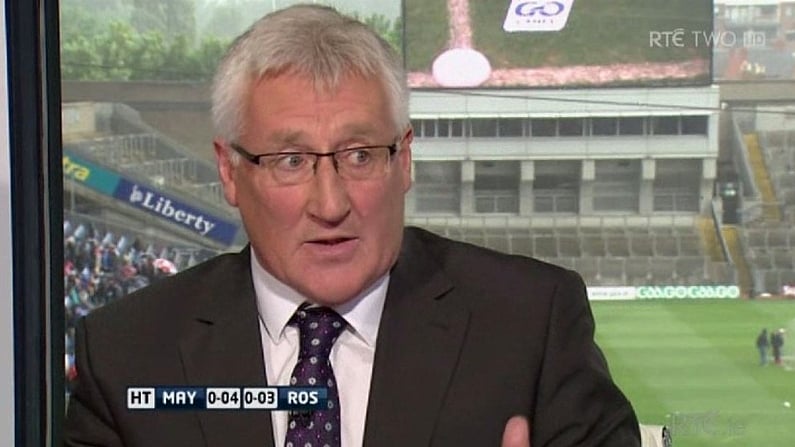 Vine: Pat Spillane Says Mayo Vs Roscommon Is A Cure For Insomnia